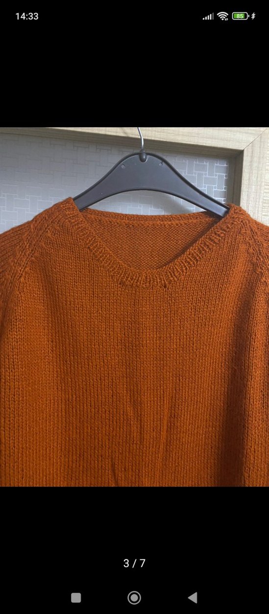 El örgüsü kadın kazak - Görsel 3