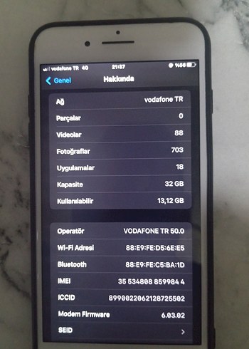 iphone 7 plus telefon - Görsel 3