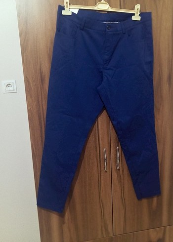 Lacivert Regular Fit Kot Pantolon - Görsel 2