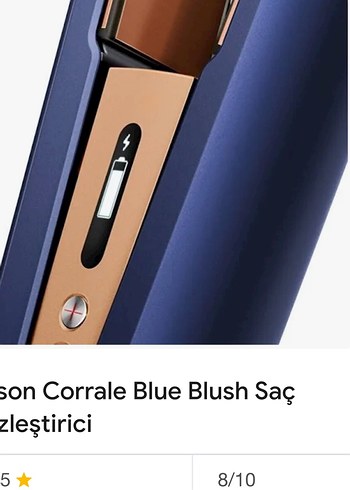 Beden DYSON Corrale Saç Düzleştirici Prusya Mavisi