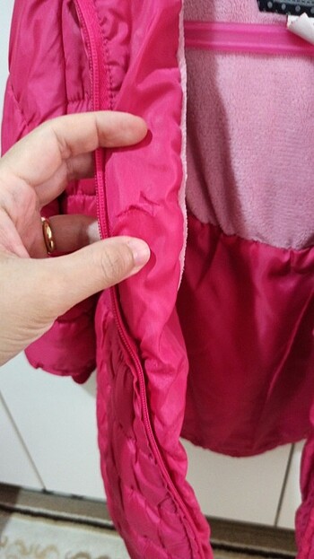 4 Yaş Beden pembe Renk 3_4 yaş,LC Waikiki kız çocuk mont