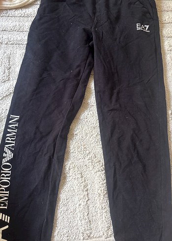 Emporio Armani Siyah Eazy Pantolon