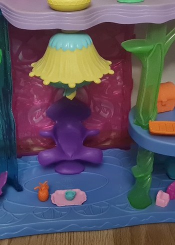 Pastel Mor Oyuncak Kale Seti ponny evi - Görsel 6