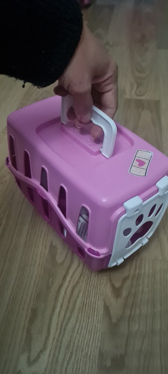 Beyaz Peluş Köpek ve Oyun Seti - Görsel 3