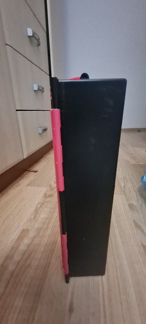 Pembe Çocuk Gardırop Dolabı - Görsel 4