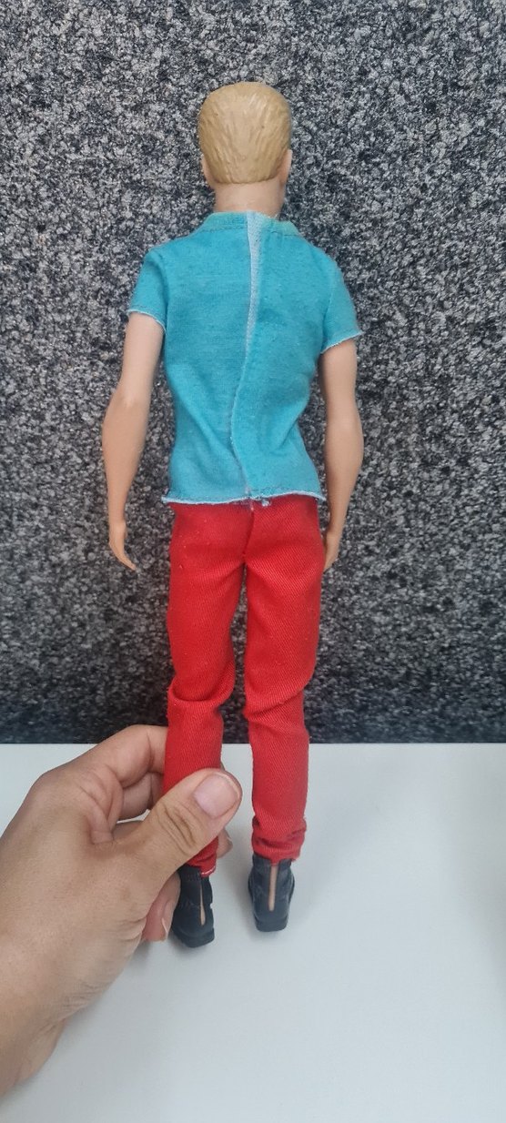 Gri saçlı oyuncak bebek kırmızı pantolonlu

Ken - Görsel 3