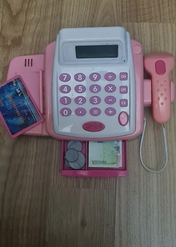 Pastel Pembe Eğitici Oyuncak Kasa - Görsel 2