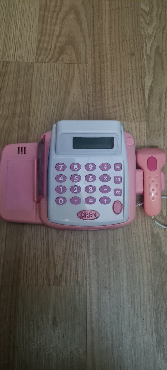 Pastel Pembe Eğitici Oyuncak Kasa - Görsel 4