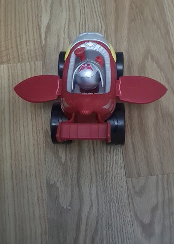 Kırmızı ve Gri Aksiyon Figürü Araba - Görsel 6