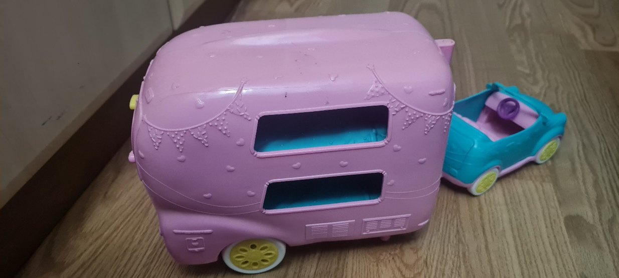 Pastel Pembe Oyuncak Araba ve Karavan Seti
Chelsea karavan - Görsel 5