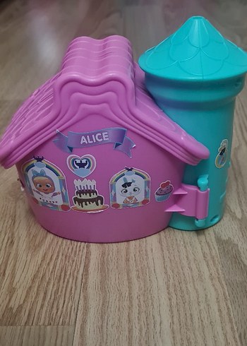 Mor ve Turkuaz Plastik Oyuncak Ev - Görsel 5