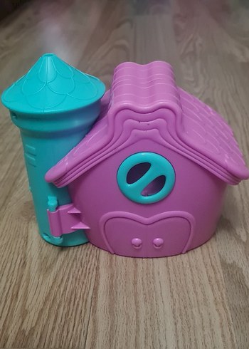 Mor ve Turkuaz Plastik Oyuncak Ev - Görsel 2