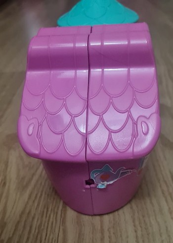 Mor ve Turkuaz Plastik Oyuncak Ev - Görsel 7