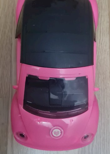 Pastel Pembe Oyuncak Araba - Görsel 3