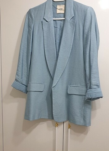 Mavi blazer ceket