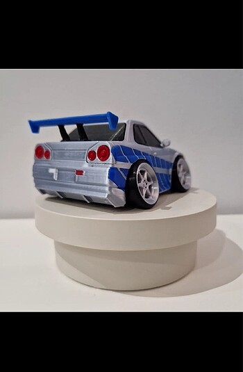 Beden Renk Nissan skyline gtr r34 mini maket