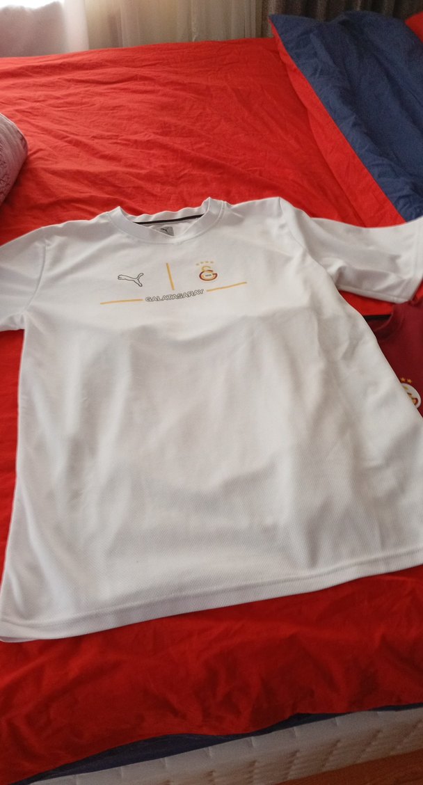 Galatasaray Erkek Kırmızı Kısa Kollu Tişört - Görsel 4