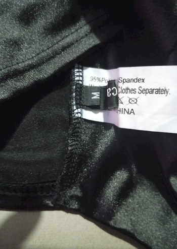 Siyah Gotik Mini Straplez Büstiyer - Görsel 5