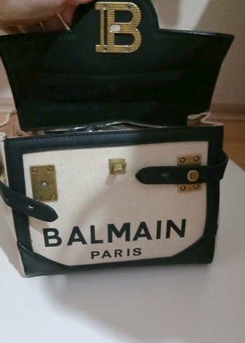 Balmain Beyaz Deri Kadın El Çantası - Görsel 9