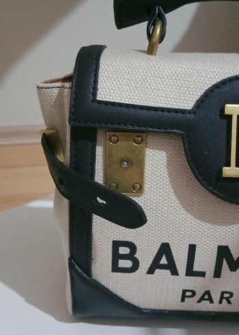 Balmain Beyaz Deri Kadın El Çantası - Görsel 3