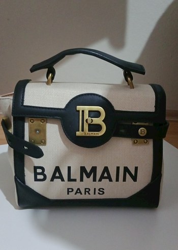 Balmain Beyaz Deri Kadın El Çantası - Görsel 8