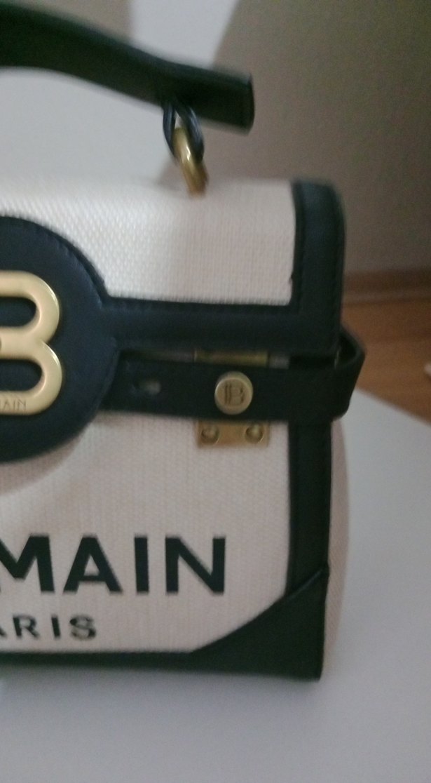 Balmain Beyaz Deri Kadın El Çantası - Görsel 4