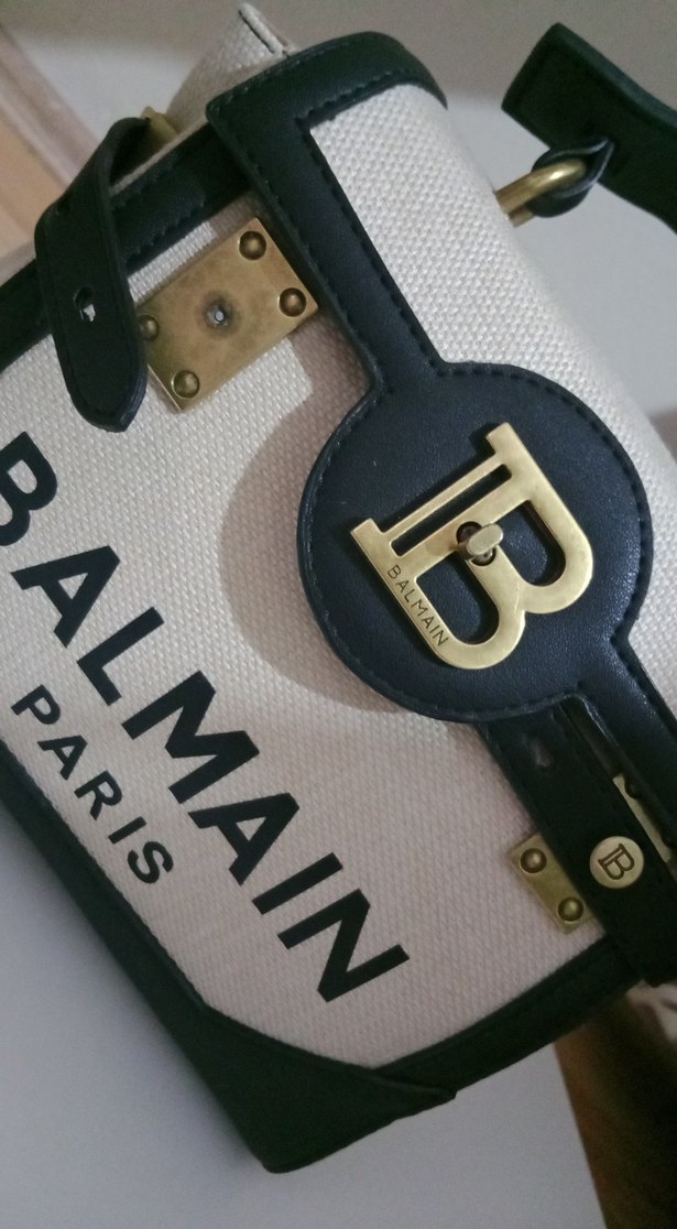 Balmain Beyaz Deri Kadın El Çantası - Görsel 2