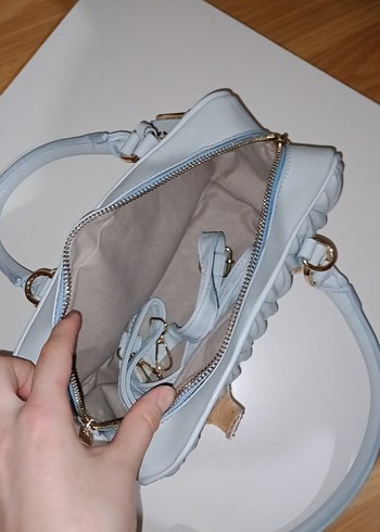 Miu Miu Beyaz Deri Kadın Çanta - Görsel 11