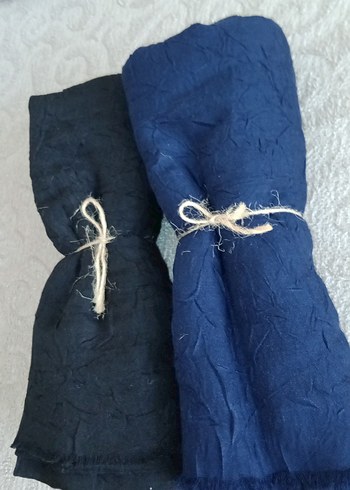 Beden lacivert Renk Lacivert ve siyah Kadın bambu kraş Bohem Şal