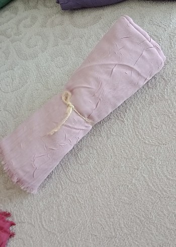 Pembe bambu kraş Kadın şal adet 110 TL