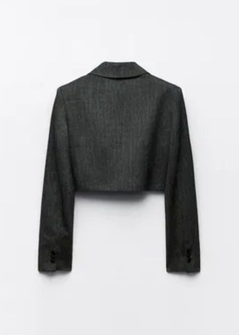 Zara Zara crop blazer