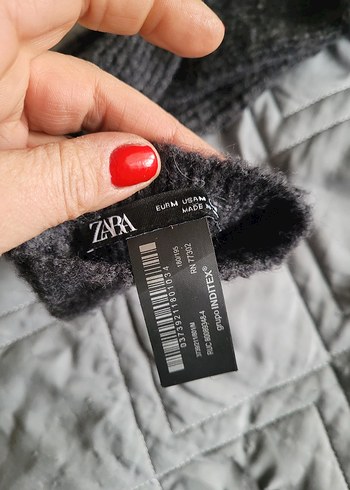 Zara parmaksiz yun eldiven - Görsel 2