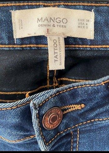 Mango Fermuarlı Skinny Jean - Görsel 4