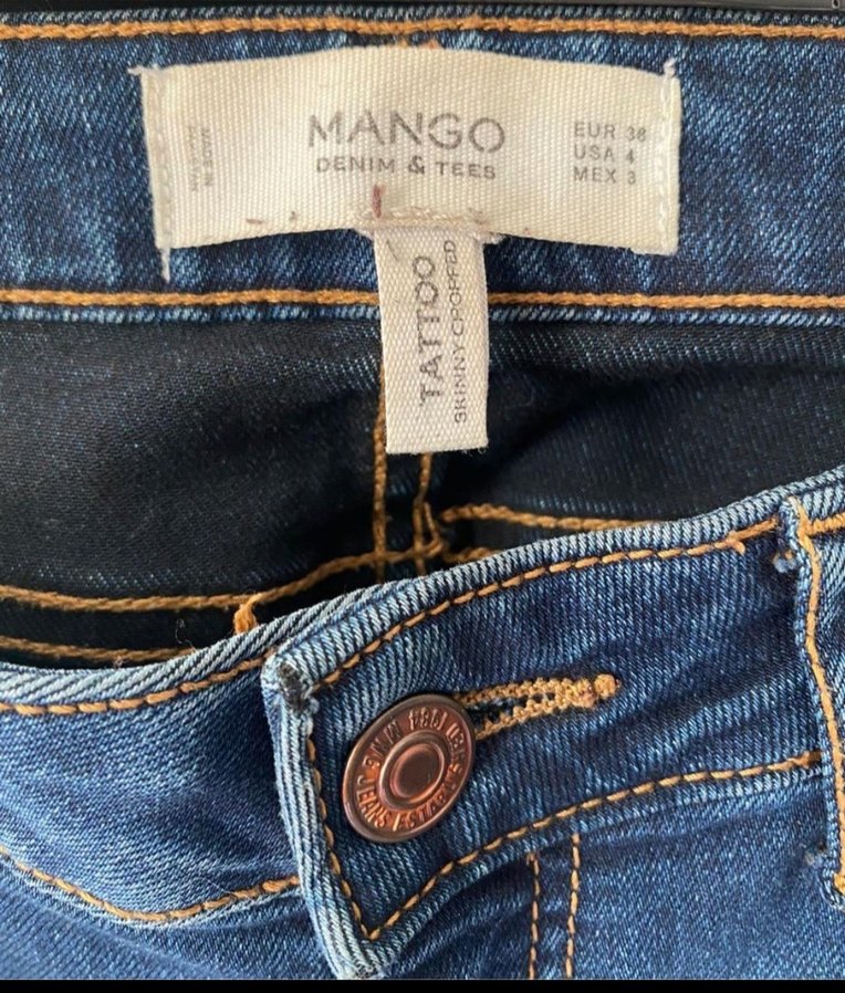 Mango Fermuarlı Skinny Jean - Görsel 4