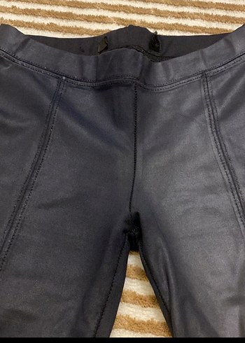 Polo Garage deri görünümlü tayt - Görsel 2