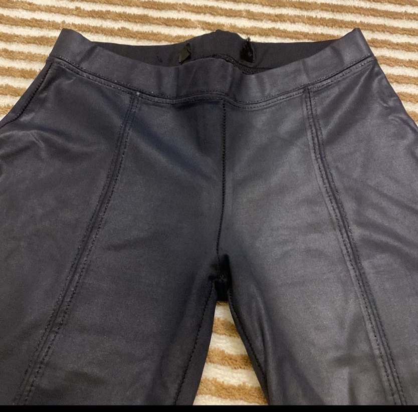 Polo Garage deri görünümlü tayt - Görsel 2