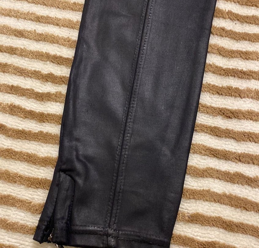 Polo Garage deri görünümlü tayt - Görsel 3