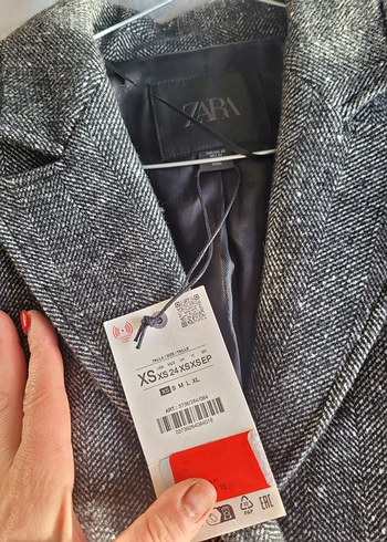 Zara yun peplum blazer - Görsel 6
