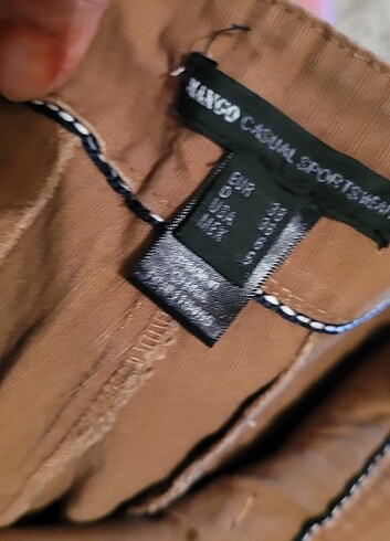 m Beden Mango sıfır ince kot pantolon