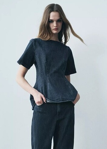 Zara peplum ust