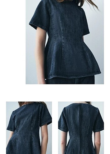 Zara Zara peplum ust