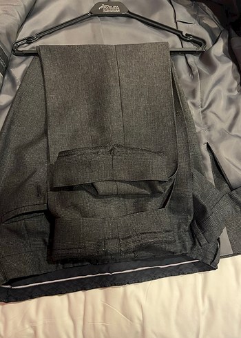 Gri Regular Fit Erkek Takım Elbise Ceketi - Görsel 6