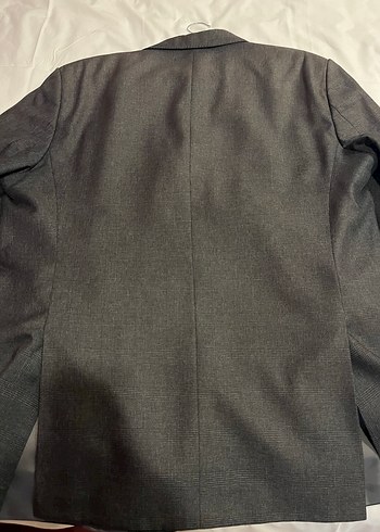 Gri Regular Fit Erkek Takım Elbise Ceketi - Görsel 8