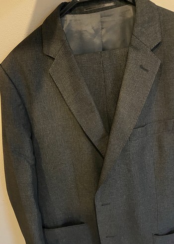 Gri Regular Fit Erkek Takım Elbise Ceketi - Görsel 2