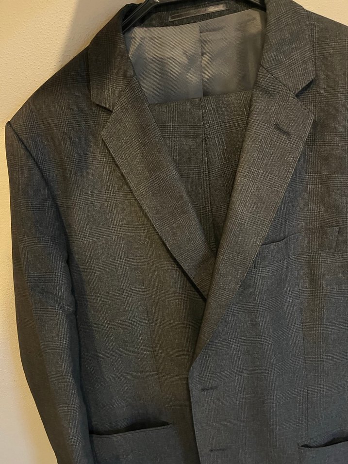 Gri Regular Fit Erkek Takım Elbise Ceketi - Görsel 2