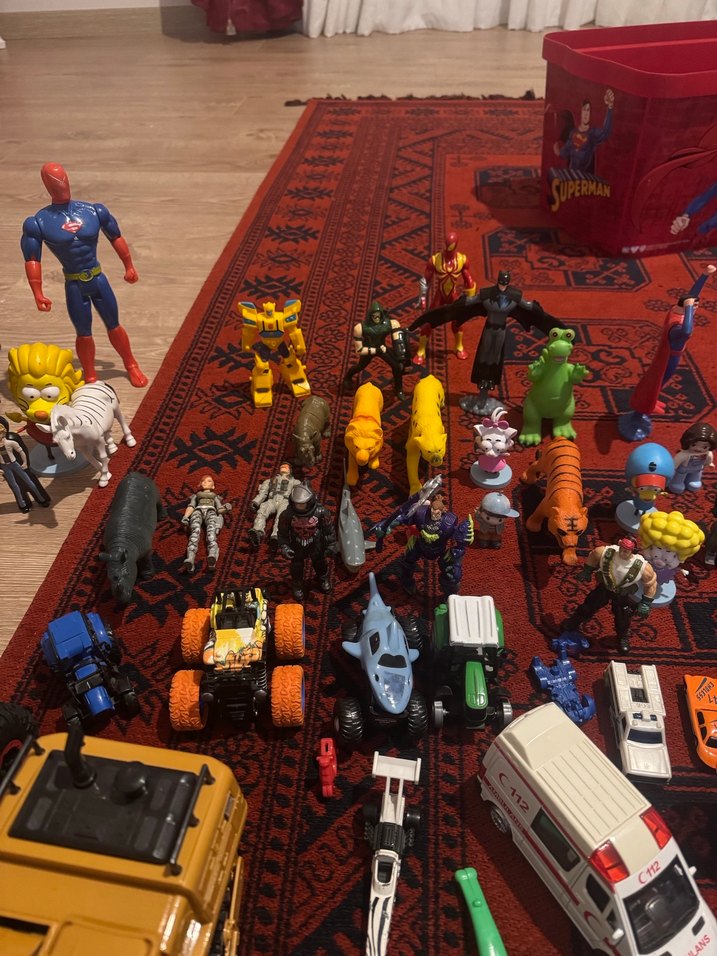 Renkli Lego ve Oyuncak Figür Seti - Görsel 4