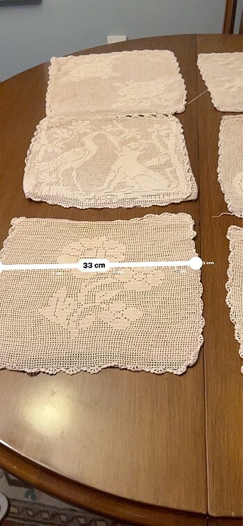 Dantel kırlent takımı - Görsel 4