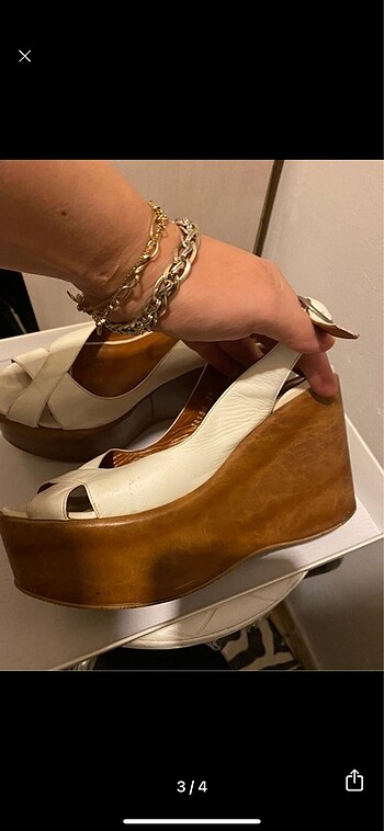 Hotiç dolgu topuk ayakkabı - Görsel 3