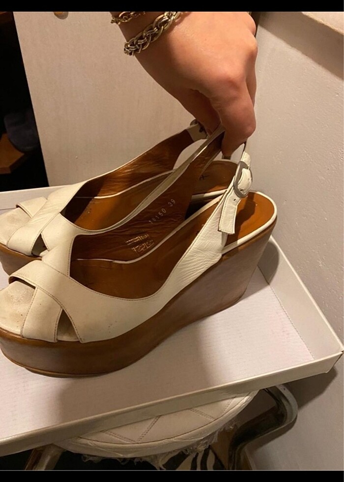 Hotiç dolgu topuk ayakkabı - Görsel 2