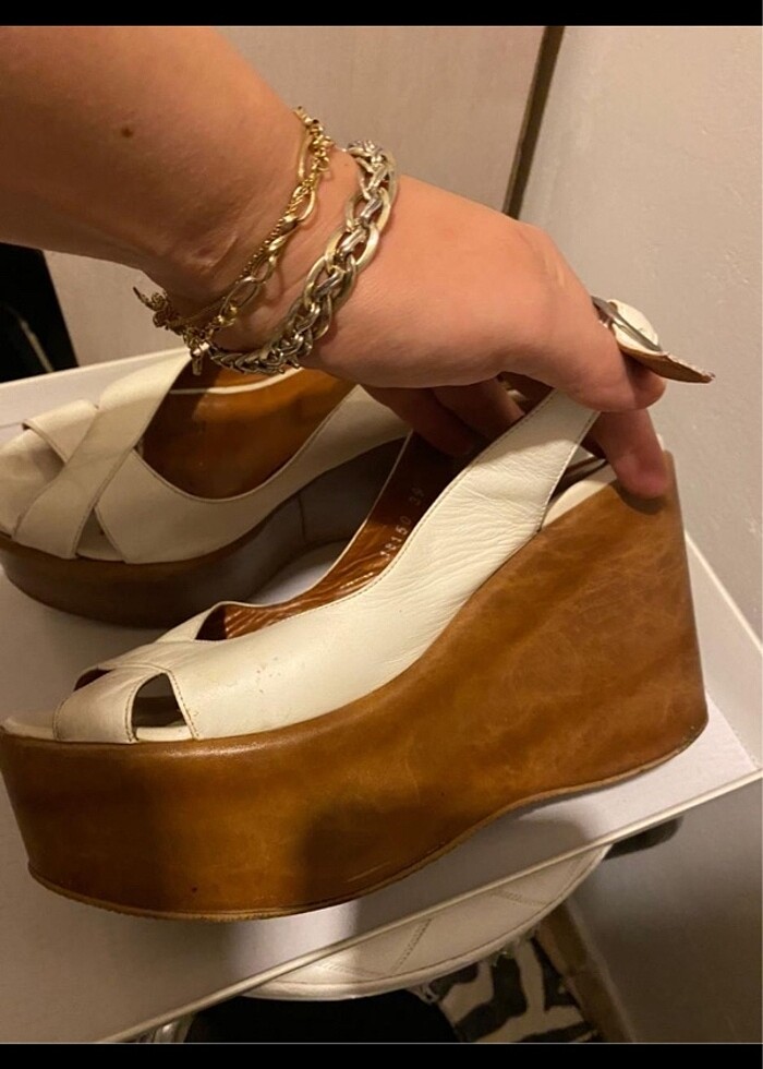 Hotiç dolgu topuk ayakkabı - Görsel 3